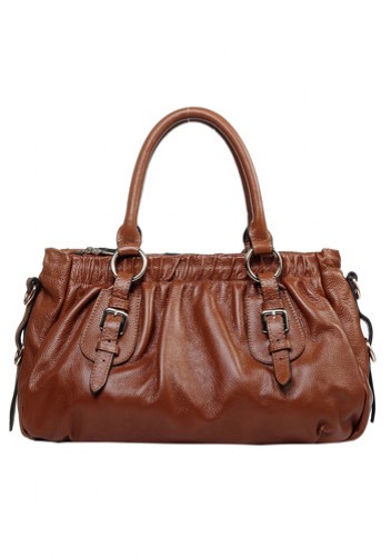 Julie Leather Bag Brown