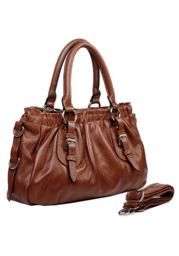 Julie Leather Bag Brown