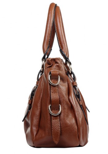 Julie Leather Bag Brown