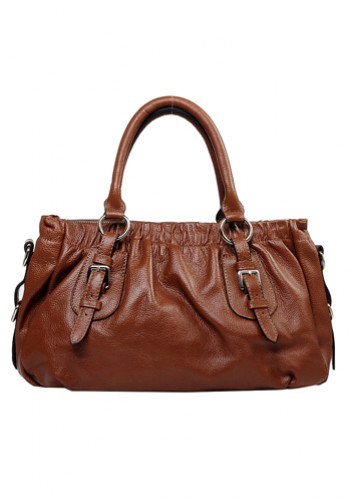 Julie Leather Bag Brown