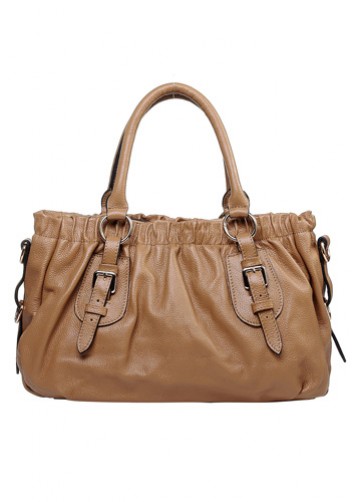 Julie Leather Bag Beige