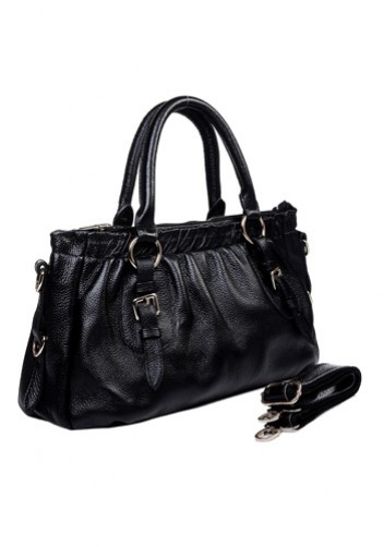 Julie Leather Bag Black