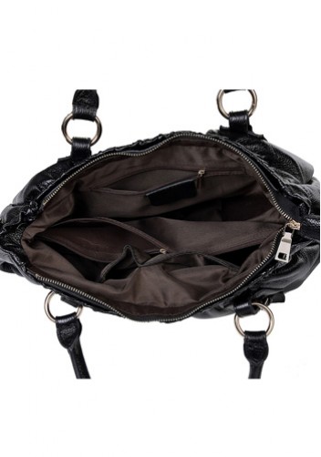 Julie Leather Bag Black