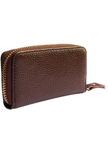 KATE 6 KEY HOLDER LEATHER POCHETTE BROWN