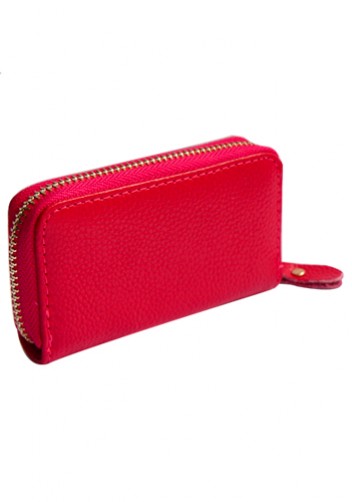 KATE 6 KEY HOLDER LEATHER POCHETTE PINK