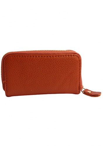 KATE 6 KEY HOLDER LEATHER POCHETTE TAN