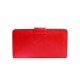 BRITANNIA LONG WALLET COWHIDE LEATHER RED