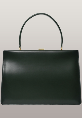 Shelton Clip Handbag Green