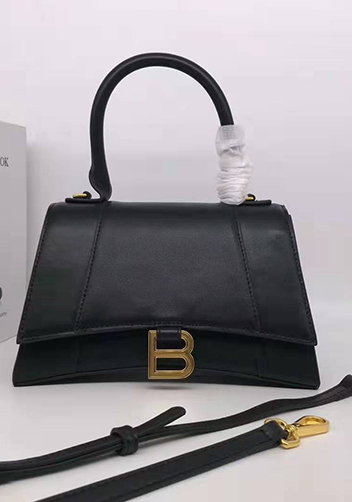 Bonnie Leather Shoulder Bag Black