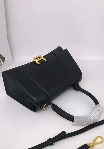 Bonnie Leather Shoulder Bag Black