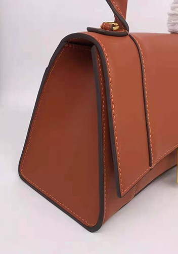 Bonnie Leather Shoulder Bag Camel