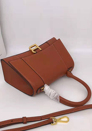 Bonnie Leather Shoulder Bag Camel