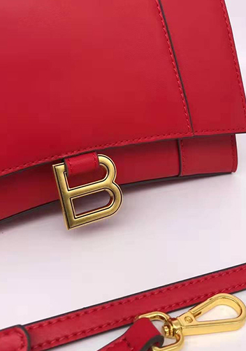 Bonnie Leather Shoulder Bag Red