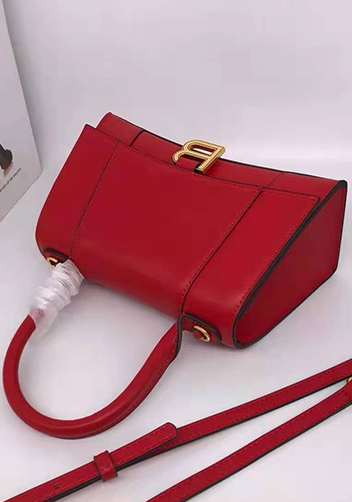 Bonnie Leather Shoulder Bag Red