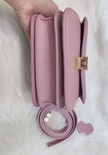 Martha Classic Leather Bag Pink