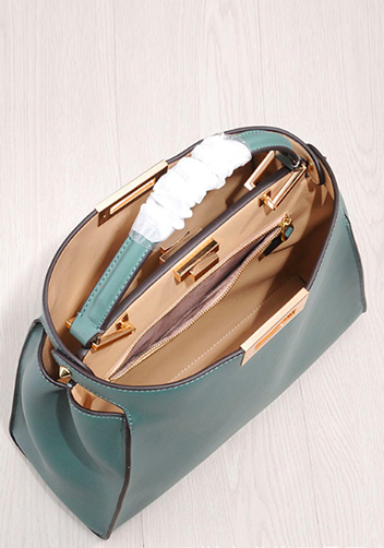 Carrie Leather Bag Green