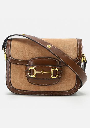 Alicia Leather Shoulder Bag Suede