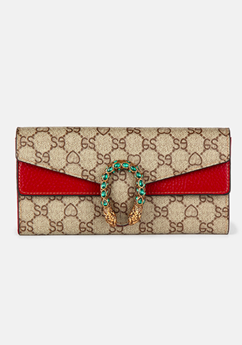 Jess Continental Wallet Red For Women