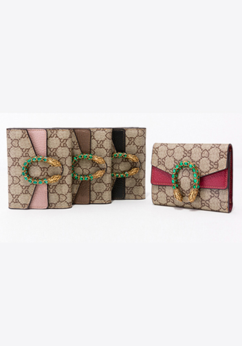 Jess Card Case Wallet Monogram Pink