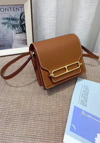 Kristine Leather Shoulder Bag Camel