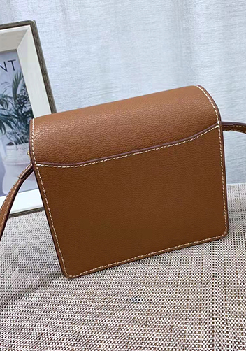 Kristine Leather Shoulder Bag Camel