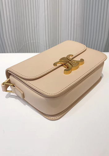 Yuga Classic Leather Bag Beige