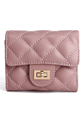 Kimberly Wallet Lambskin Leather Pink