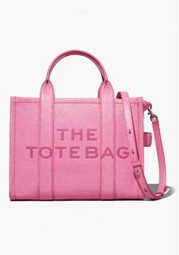 Tote Medium Bag Vegan Leather Cherry Pink