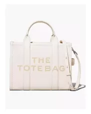 Tote Medium Bag Vegan Leather White