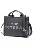 Tote Small Bag Vegan Leather Black