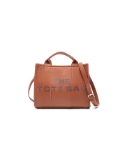 Tote Small Bag Vegan Leather Brown