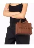 Tote Small Bag Vegan Leather Brown