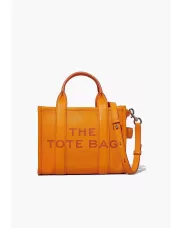 Tote Small Bag Vegan Leather Orange