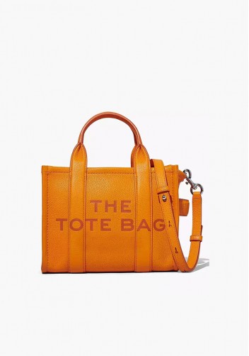 Tote Small Bag Vegan Leather Orange