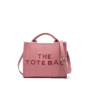 Tote Small Bag Vegan Leather Shrimp Pink