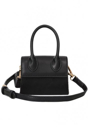 Small Is Beautiful Mini Bag Vegan Leather Black