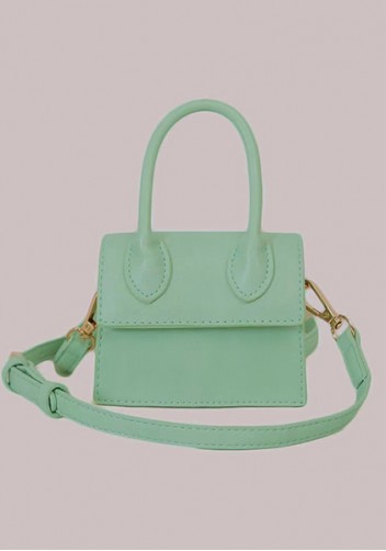 Small Is Beautiful Mini Bag Vegan Leather Green