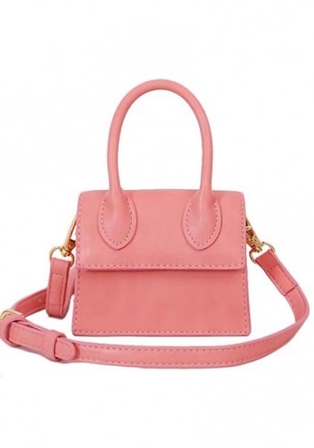 Small Is Beautiful Mini Bag Vegan Leather Pink