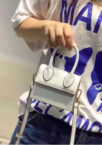 Small Is Beautiful Mini Bag Vegan Leather White