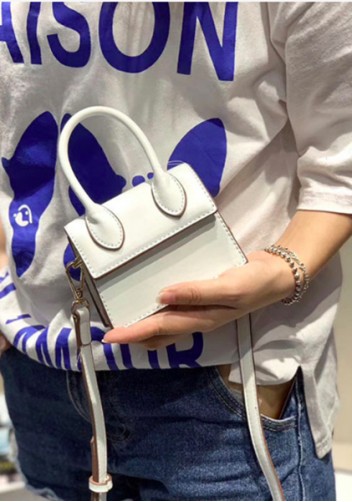 Small Is Beautiful Mini Bag Vegan Leather White