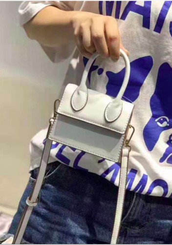 Small Is Beautiful Mini Bag Vegan Leather White