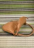 Gemini Woven Shoulder Bag Camel