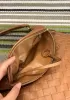 Gemini Woven Shoulder Bag Camel