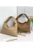 Dina Large Intrecciato Leather Tote Camel