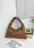 Dina Large Intrecciato Leather Tote Camel