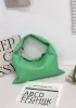 Dina Large Intrecciato Leather Tote Green