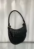 Gemini Woven Shoulder Small Bag Black