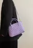 Grand Boulevard Woven Small Tote Purple