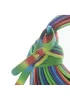 Dina Spaghetti Vegan Leather Knot Shoulder Bag Multi Coloured