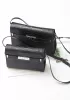 Ivana Crocodile Leather Small Shoulder Bag Black silver Hardware